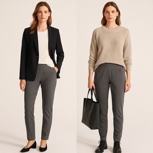 Women's Gray Track Pants